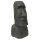 Moai-Statue, Osterinsel-Kopf, 100 cm, Steinfigur, Garten-Deko, schwarz antik, frostfest