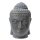 Buddha-head, various sizes H 10 - 120 cm, in black antique or white antique