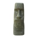 Moai-Statue, Easter Island Head, 100 cm, hand carved from lava stone, garden decoration, frost-proof