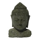Buddha-Kopf -Büste, 30 cm, Steinfigur,...