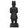 Standing Chinese warrior, terracotta army, 120 cm, stone figure, garden deco statue, black antique, frost-proof