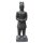 Standing Chinese warrior, terracotta army, 175 cm, stone figure, garden deco statue, black antique, frost-proof