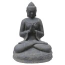 Buddha statue sitting "greeting", 80 cm, stone...