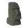 Moai-Statue, Easter Island Head, 15 cm, hand carved from lava stone, garden decoration, frost-proof