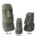 Moai-Statue, Easter Island Head, 15 cm, hand carved from lava stone, garden decoration, frost-proof