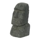 Moai-Statue, Easter Island Head, 20 cm, hand carved from...