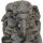 Ganesha Statue "India", sitzend, 80 cm, Steinfigur, Garten-Deko, schwarz antik, frostfest