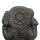 Sitzender Ganesha "India", H 80 cm, schwarz antik