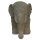 Elephant with elaborate carving, L 100 cm, hand carved from basanite