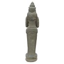 Standing Dewi figure "Chakra" 125 - 150 cm, stone sculpture hand carved from natural stone (basanite)